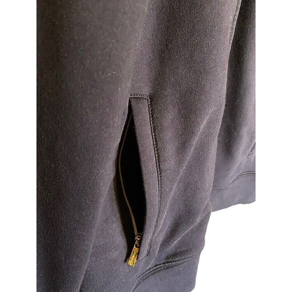 LAUREN RALPH LAUREN Active Jacket Coat Blue Gold Crest Zip Up Top Size Large - Picture 3 of 10